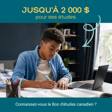 Bon d'étude Canadien 