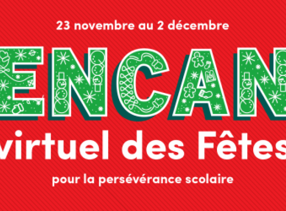 L'encan virtuel permettra à la Fondation et à Éducaide d'aller chercher une partie des fonds qui sont habituellement récoltés lors des événements-bénéfice. L'encan virtuel permettra à la Fondation et à Éducaide d'aller chercher une partie des fonds qui sont habituellement récoltés lors des événements-bénéfice.