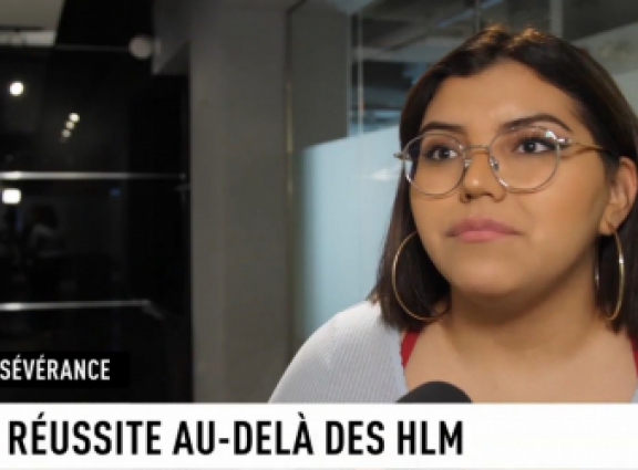 Leidy Paola Duque, l'une des porte-paroles jeunesse de la Fondation dans le cadre des Journées de la persévérance scolaire 2020, a parlé de son parcours inspirant à l'émission NVL sur les ondes de V Télé.
